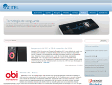 Tablet Screenshot of acitel.pt